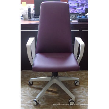 Diseño moderno silla púrpura de la señora (FOH-NO1)